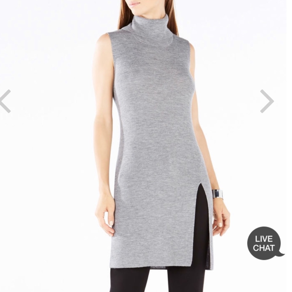 BCBG Black Sweater Tunic